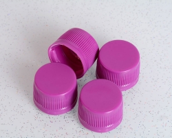 Plastic Violet Pilferproof Cap for 25 mm neck
