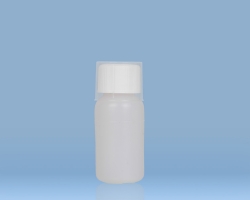 Plastic Bottle 50ml with CRC Cap & Measuring Cup 20ml for Dry Syrups
