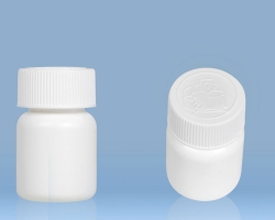 Plastic Round Bottle 40ml with CRC Cap