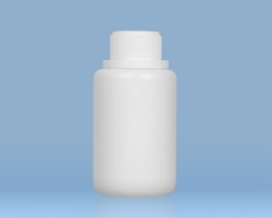 Plastic Round Container 150 ml with Pilferproof Cap & Innerplug